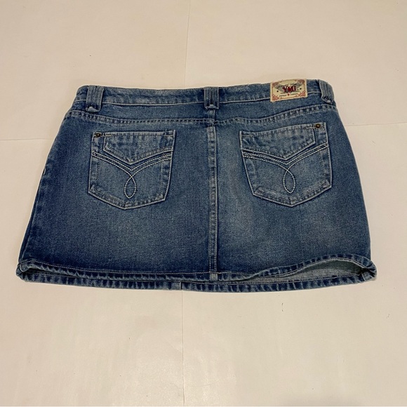 YMI Dresses & Skirts - ⭐️ YMI jeans mini skirt size 13